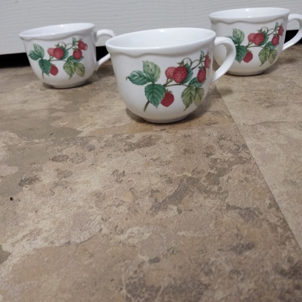 Noritake Tea Cups Set of 3 Casual Gormet - Picture 15 of 15
